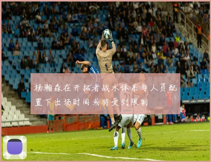 杨瀚森在开拓者战术体系与人员配置下出场时间或将受到限制